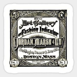 Jordan Marsh & Company Boston Sticker